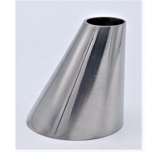 Redukce excentrická, navařovací, krátká DN65/25