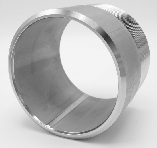 Nipl /navařovací vsuvka/ typ 308, 3", detail závitu