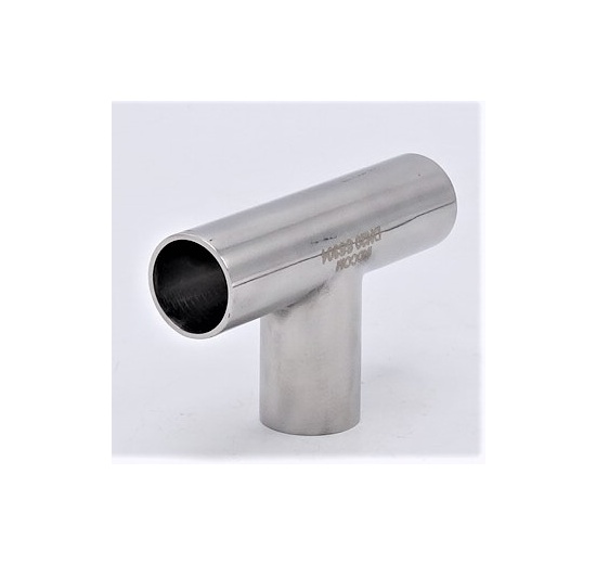 T kus dlouhý, navařovací DN20 (22x1,5mm) nerezové armatury