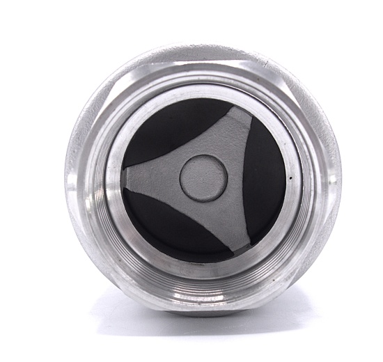 Celonerezová zpětná klapka, závitová detail