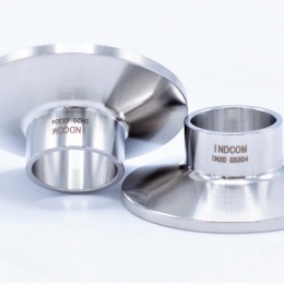 clamp navařovací hrdla DN20, límeček 50,5 mm