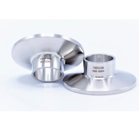 clamp navařovací hrdla DN20, límeček 50,5 mm