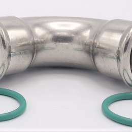 Koleno 90°, lisovací, F/F 28 mm