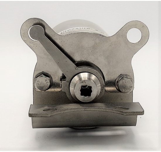 detailní foto pneumatického pohonu