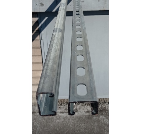 Nosník montážní perforovaný| 41x25, délka 3m