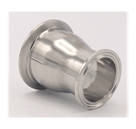 Redukce centrická, clamp  DN50/40