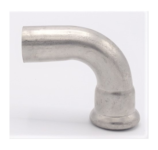 Koleno 90°, lisovací, F/M 22 mm