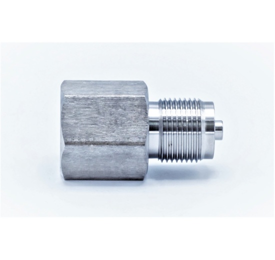 závitová redukce s vnějším metrickým závitem a s vnitřním válcovým závitem dle ISO 228-G