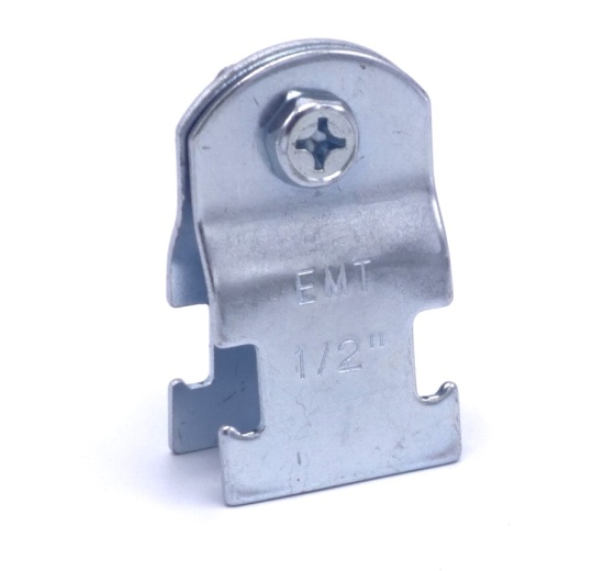 Závěs (spona) instalační trubky 1/2" galvanicky pozinkovaná ocel