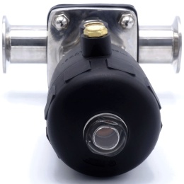 Pneumaticky ovládané membránové ventily, clamp typ C-C