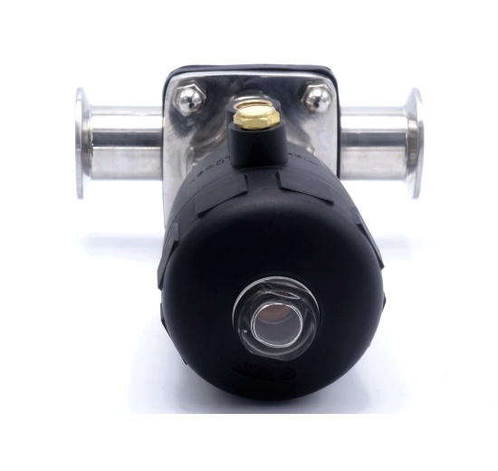 Pneumaticky ovládané membránové ventily, clamp typ C-C