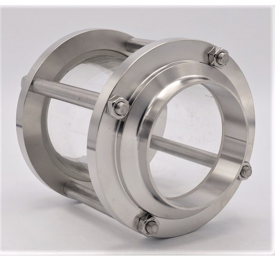 Průhledítko potrubní, navařovací DN80