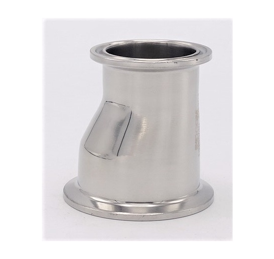 Redukce excentrická, clamp  DN50/40