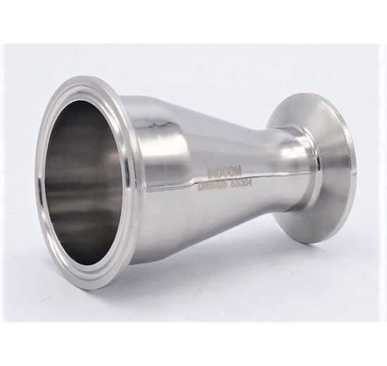 Redukce centrická, clamp DN50/25