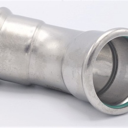 Koleno 45°, lisovací, F/F, 42 mm