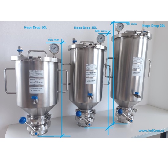 Hopsdrop - nádoba pro studené chmelení | Hops Drop 10L