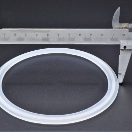 clamp silikonové těsnění DN 100 - talířek 119 mm