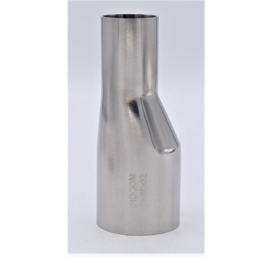 Redukce excentrická, navařovací, dlouhá DN 50/32