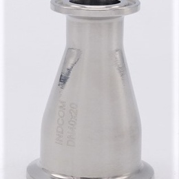 Redukce excentrická, clamp DN40/20