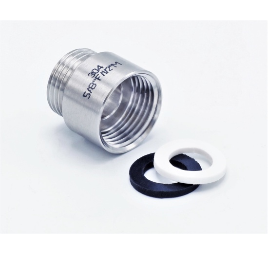 závitová redukce 5/8"x1/2" s náhradním těsněním