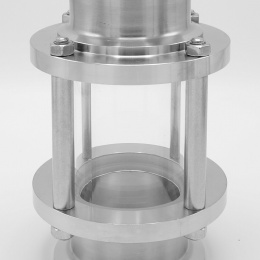 Potrubní průhledítko, CLAMP DN65, límeček 91 mm