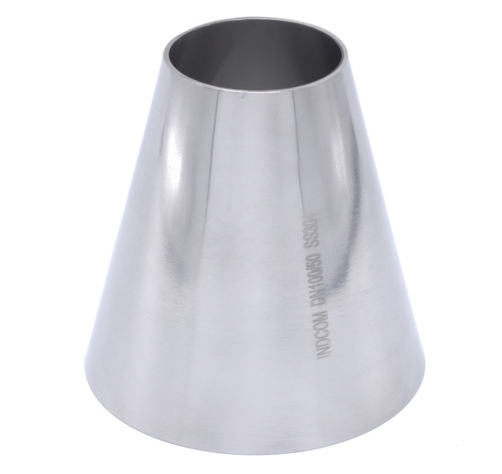 redukce centrická navařovací DN100_50 Indcom nerezové komponenty