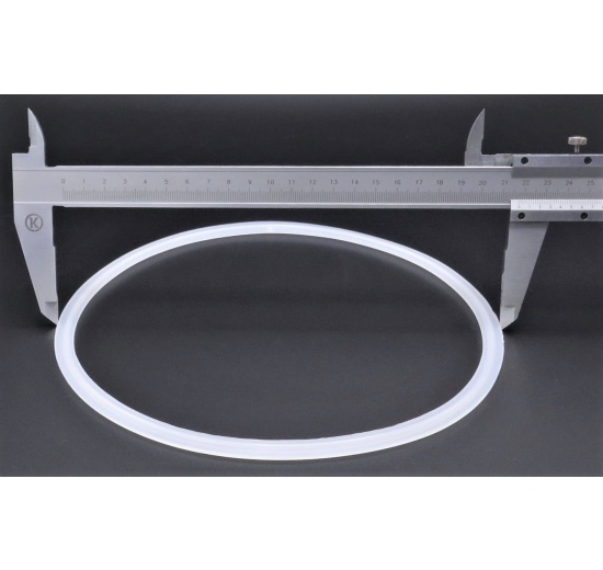 clamp silikonové těsnění DN 200 - talířek 217,5 mm