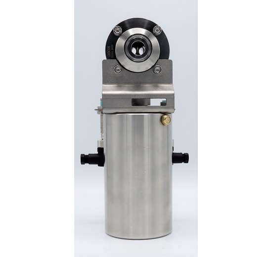 Nerezová klapka přímá DN20, clamp typ C-C, s pneumatickým pohonem