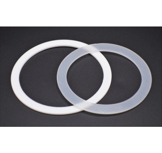 těsnění do maticového průhledítka DN 80 - teflon + silikon