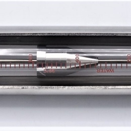 Plováčkový průtokoměr /rotametr/ nerezový, clamp DN25, 100~1000 litr/hod.