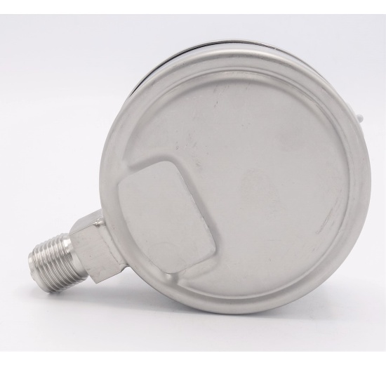 Tlakoměry se spodním (radiálním) připojením, číselník 100mm, rozsah -1/ 1.5 bar, závit1/2"