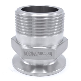 CLAMP závitový adaptér, závit vnější nipl Potrubní spoje