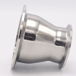 Redukce centrická, clamp DN65/50