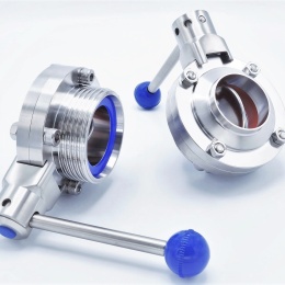 Nerezová klapka přímá, závitová / navařovací typ G-S | DN50