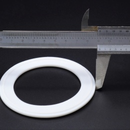 těsnění PTFE (teflon - polytetrafluorethylen) DN 65 pro clampový talířek 91 mm