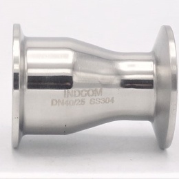 Redukce centrická, clamp DN40/25