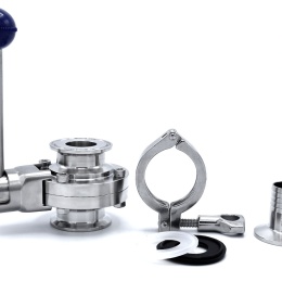 Clamp hadicový adaptér krátký