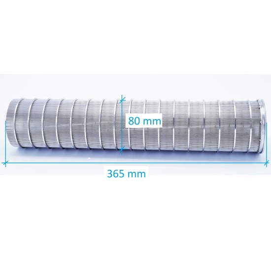 Štěrbinové síto 0,3 mm pro filtr DN65