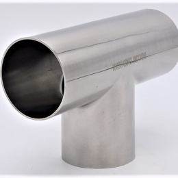 T kus dlouhý, navařovací DN50 (52x1,5mm) nerezová ocel