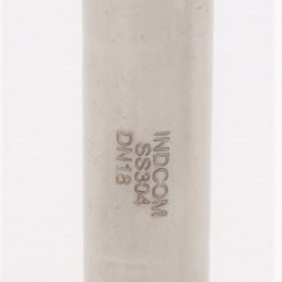 Hrdlo prodloužené 18 mm, lisovací, nerezové