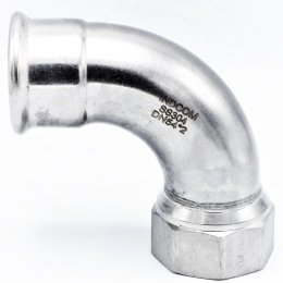 Koleno 90°, lisovací/závit vnitřní