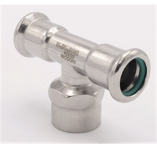 T-kus, lisovací F/F(závit vnitřní)/F 15_1/2"_15