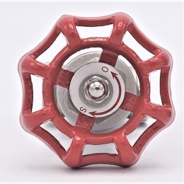 Nerezový uzavírací, regulační šoupátkový ventil 1/2”