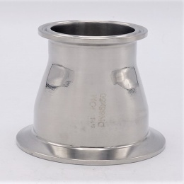 Redukce excentrická, clamp  DN65/50