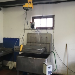 Ponorný (skříňový) pasterizér