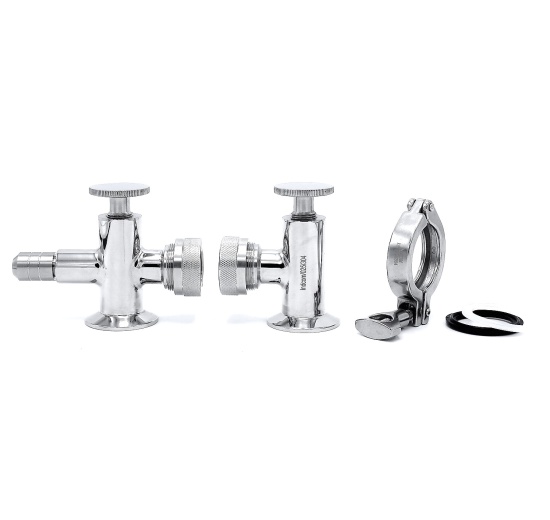 Stavoznak clamp připojení, horní a spodní díl