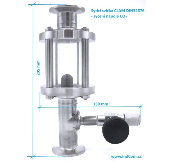 Provzdušňovací potrubní svíčka  DN 25