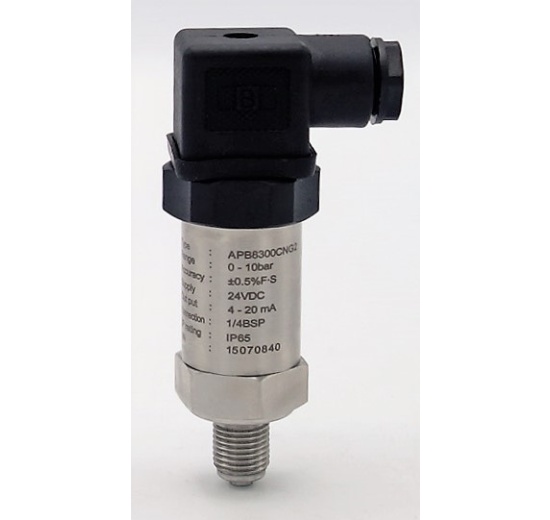 Snímač relativního tlaku, 1/4" BSP, 24VDC | Relativní tl. 0-10 bar