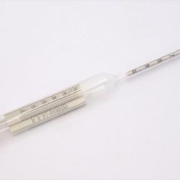 Cukroměr pivovarský 10-20% pro určení množství zbytkového cukru v kvasu