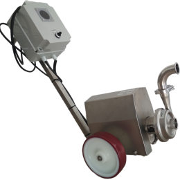 Mobilní odstředivé čerpadlo s otevřeným oběžným kolem 0.55 KW